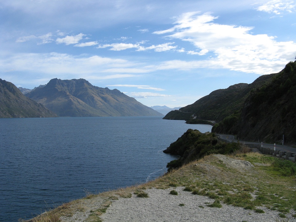Devils Staircase on the Left and The Remarkables on the Right